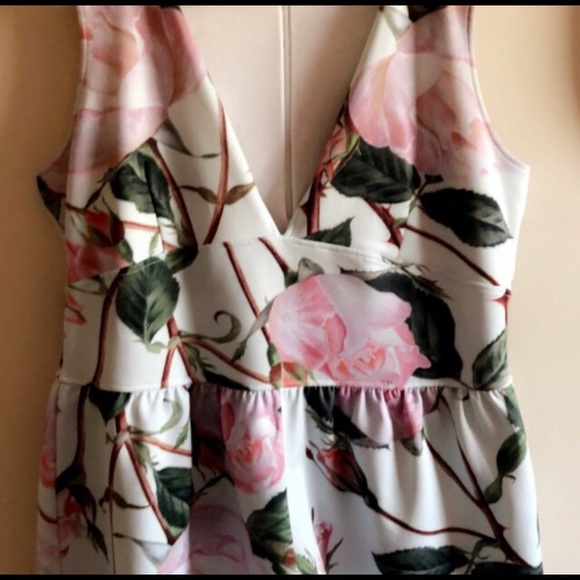 ASOS Curve Dresses & Skirts - ASOS FLORAL ROMPER